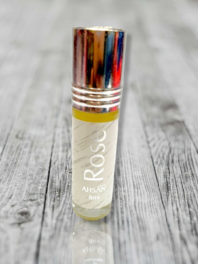 Attar - Handmade Natural Perfume Form Herbal Extract, [rose], 6ml, [roll On]