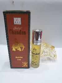 Attar - Handmade Natural Perfume Form Herbal Extract, [chandan, Sandalwood], 6ml, [roll On]