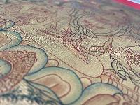 Tibetan Buddhist Thangka Of [maitreya Buddha], Real 24k Gold, [hand Painted]