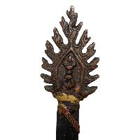 Buddhist Handmade Fire Sword Vajra At Handle, [antique Finishing]