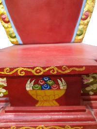 Wooden Altar [chesum] Base, Throne For Statue [traditional Color]
