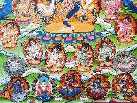 Buddhist Handmade Thangka Of Vajravarahi - Dorje Phagmo, [hand Painted]