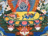 Buddhist Handmade Thangka Of Vajrayogini, [hand Painted]
