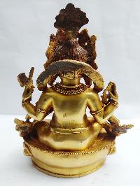 Ganesh Statue, Buddhist Statue Of Ganesh, [full Gold Plated]