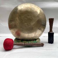 Buddhist Hand Beaten [jambati] Singing Bowl, With Plain, [select Accessories]