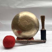 Buddhist Hand Beaten [jambati] Singing Bowl, With Plain, [select Accessories]