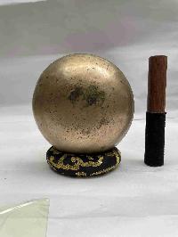 [old], Buddhist Hand Beaten [kopre] Singing Bowl, With Plain, [select Accessories]