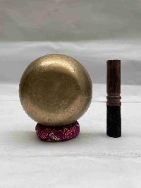 [old], Buddhist Hand Beaten [kopre] Singing Bowl, With Plain, [select Accessories]