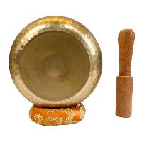 Amitabha Buddha Embossed Singing Bowls [casting], [brass], [etched Designs], [select Accessories]
