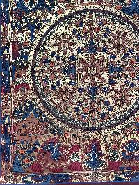 Buddhist Handmade Thangka Painting Of Buddha Mandala, [hand Painted]