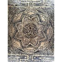 Handmade [gong], Bronze Chau Gong, Tam-tam Gong, Symphonic Gong With [mandala] Etching
