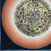 Buddhist Handmade Thangka Painting Of Mandala, [hand Painted]