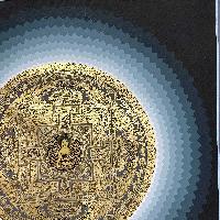 Buddhist Handmade Thangka Painting Of Mandala, [hand Painted]