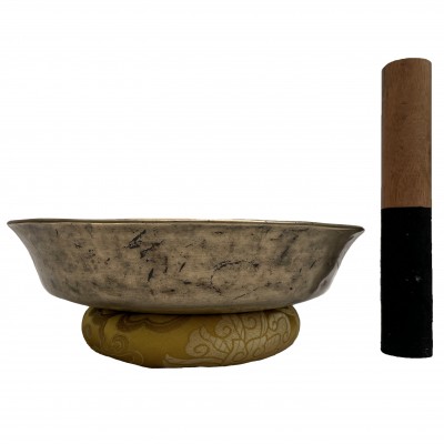 Buddhist Handmade Singing Bowl [lingam, Manipuri, Mani Singing Bowl], [select Accessories]