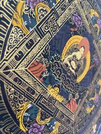 Buddhist Hand Painting Thangka Of Shakyamuni Buddha Mandala, [hand Painted]