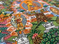 Buddhist Hand Painting Thangka Of Buddha Life Story, [hand Painted]