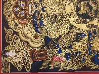 Buddhist Hand Painting Thangka Of Wheel Of Life [hand Painted], Lamas Art