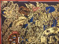 Buddhist Hand Painting Thangka Of Wheel Of Life [hand Painted], Lamas Art