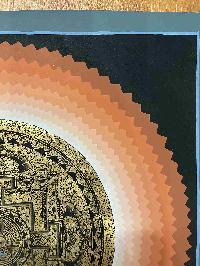 Buddhist Handmade Thangka Of Mandala, [hand Painted]