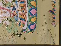 [karma Gadri Art], Handmade Thangka Of Vajrasattva [real Gold, Hand Painted]
