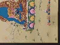 [karma Gadri Art], Handmade Thangka Of Medicine Buddha [real Gold, Hand Painted]