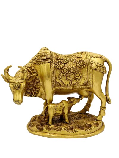 Statue Of Cow, Kamadhenu [fine Quality]