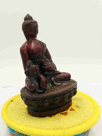 Buddhist Statue Of Medicine Buddha, [red Resin Buddha]