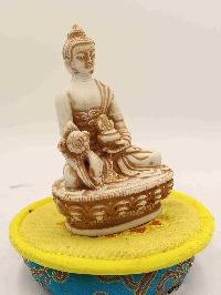 Buddhist Statue Of Medicine Buddha, [white Resin Buddha]