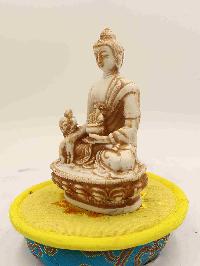 Buddhist Statue Of Medicine Buddha, [white Resin Buddha]