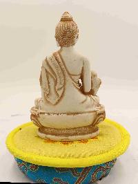 Buddhist Statue Of Medicine Buddha, [white Resin Buddha]