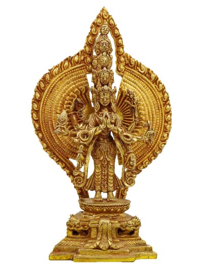 Buddhist Statue Of Sahasrabhuja Avalokitesvara, [fine Quality]