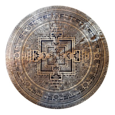 Handmade [gong], Bronze Chau Gong, Tam-tam Gong, Symphonic Gong With [mandala] Etching