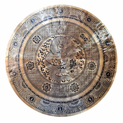 Handmade [gong], Bronze Chau Gong, Tam-tam Gong, Symphonic Gong With [dragon] Etching