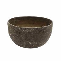 [old], Buddhist [real Antique] Hand Beaten [jambati] Singing Bowl, [select Accessories]