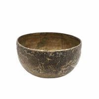 [old], Buddhist [real Antique] Hand Beaten [jambati] Singing Bowl, [select Accessories]