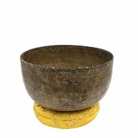 [old], Buddhist [real Antique] Hand Beaten [jambati] Singing Bowl, [select Accessories]