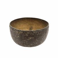 [old], Buddhist [real Antique] Hand Beaten [jambati] Singing Bowl, [select Accessories]