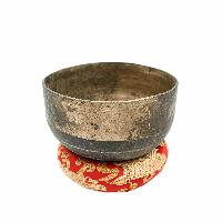 [old], Buddhist [real Antique] Hand Beaten [ultabati] Singing Bowl, [select Accessories]