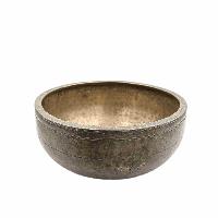 [old], Buddhist [real Antique] Hand Beaten [jambati] Singing Bowl, [select Accessories]
