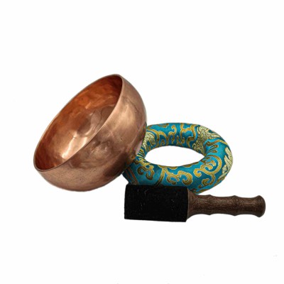 Buddhist Hand Beaten Peter Hess Singing Bowl, [select Accessories]