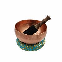 Buddhist Hand Beaten Peter Hess Singing Bowl, [select Accessories]