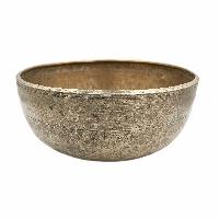 [old], Buddhist [real Antique] Hand Beaten [jambati] Singing Bowl, [select Accessories]