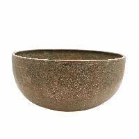 [old], Buddhist [real Antique] Hand Beaten [jambati] Singing Bowl, [select Accessories]