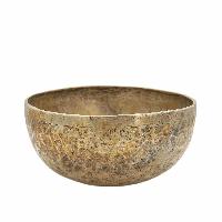 [old], Buddhist [real Antique] Hand Beaten [jambati] Singing Bowl, [select Accessories]