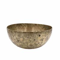 [old], Buddhist [real Antique] Hand Beaten [jambati] Singing Bowl, [select Accessories]