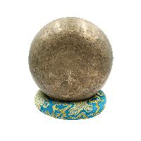 [old], Buddhist [real Antique] Hand Beaten [jambati] Singing Bowl, [select Accessories]