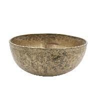 [old], Buddhist [real Antique] Hand Beaten [jambati] Singing Bowl, [select Accessories]