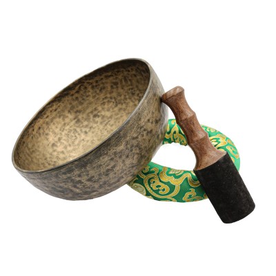 [old], Buddhist [real Antique] Hand Beaten [jambati] Singing Bowl