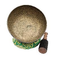 [old], Buddhist [real Antique] Hand Beaten [jambati] Singing Bowl