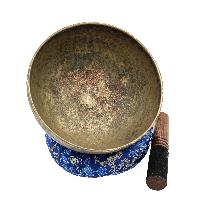 [old], Buddhist [real Antique] Hand Beaten [jambati] Singing Bowl